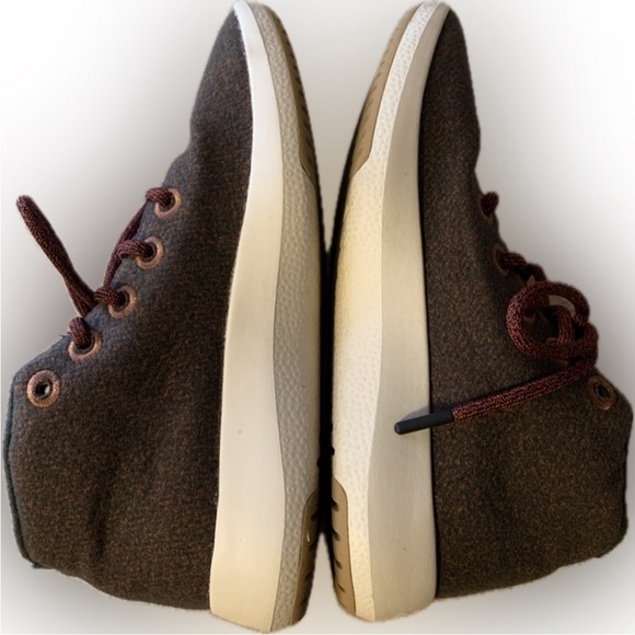 Allbirds Wool Runner Up Mizzle Terra and off white sneaker Boots Size 9 W - Picture 3 of 6